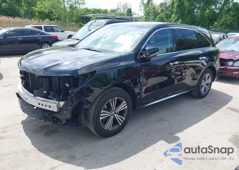 2019 Acura Mdx Standard from USA, damaged, VIN 5J8YD4H39KL034129